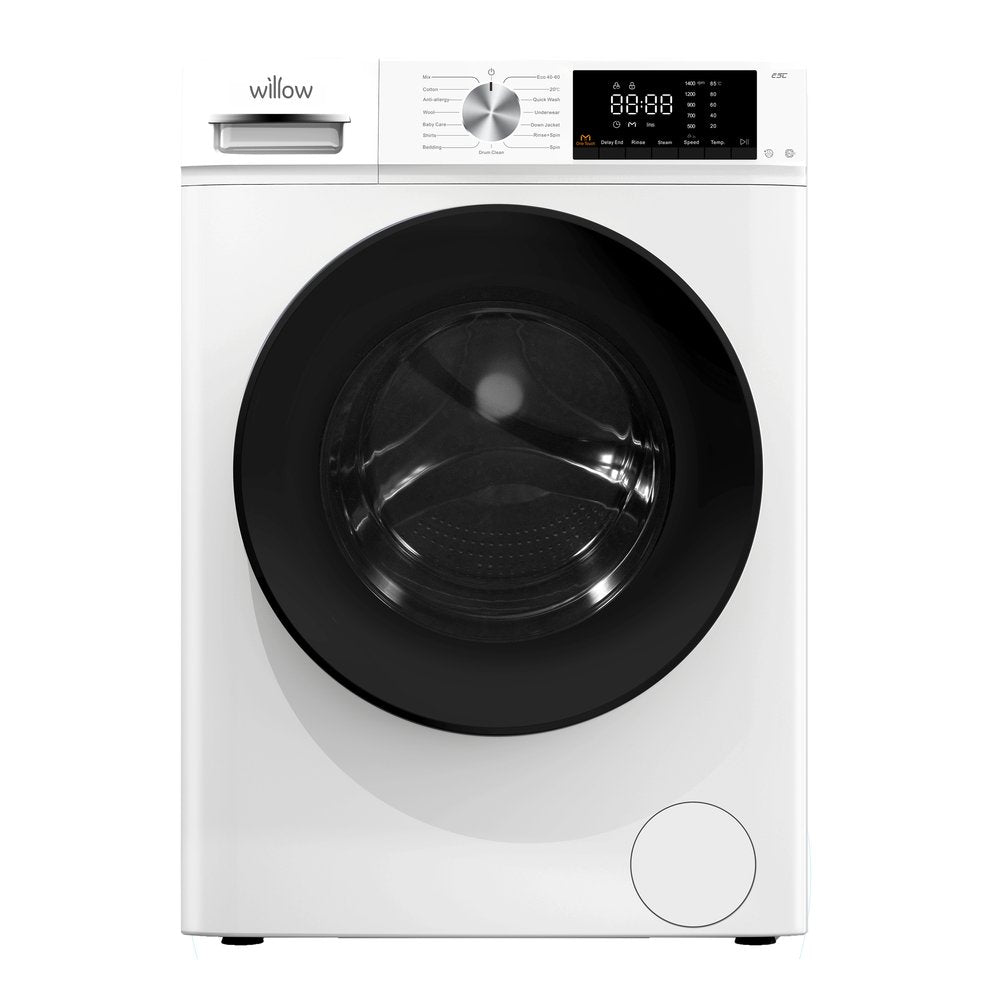 Willow 10kg 1400 Spin Washing Machine, White